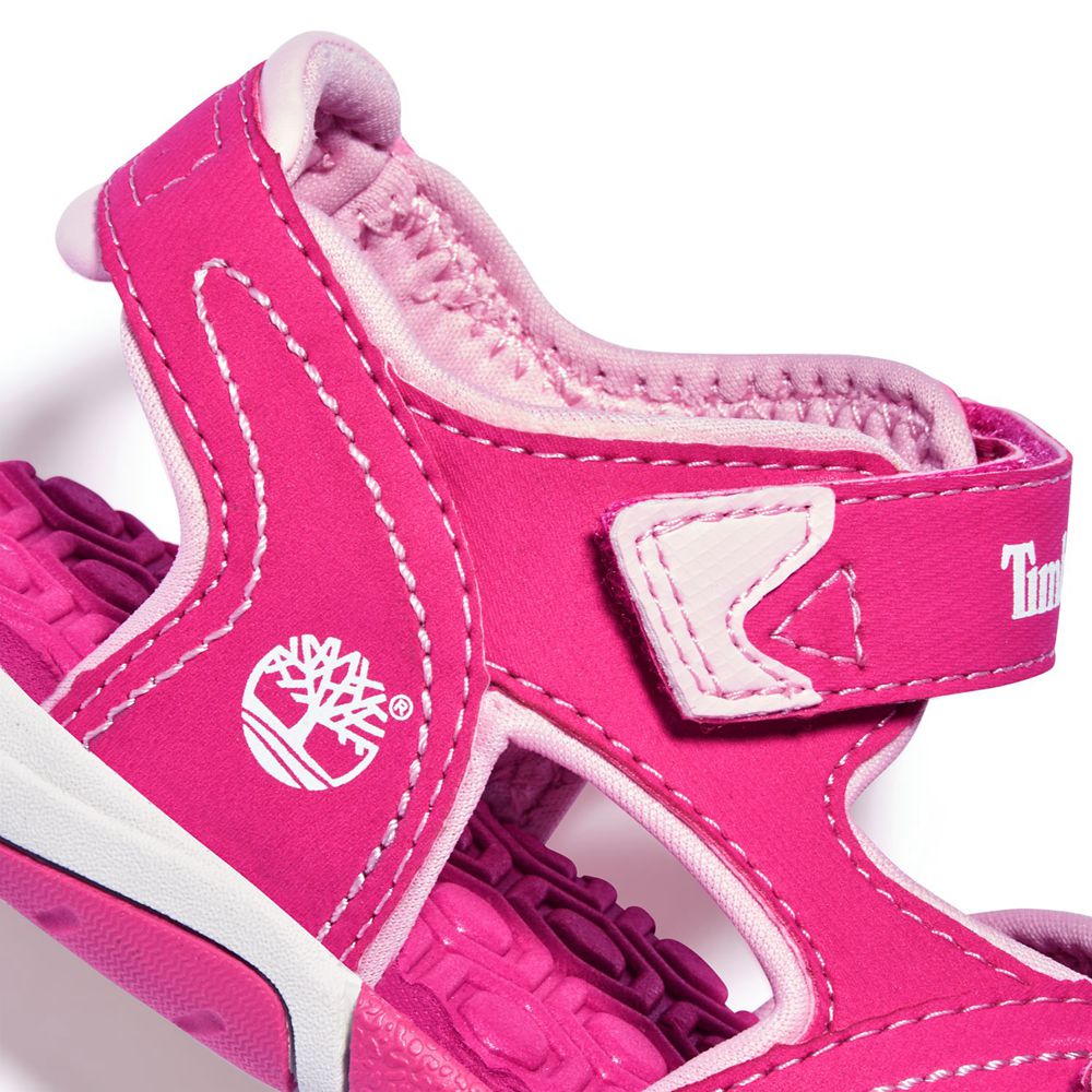 Sandalias Timberland Niños Adventure Seeker 2-Strap Rosas - Chile HVF-413597